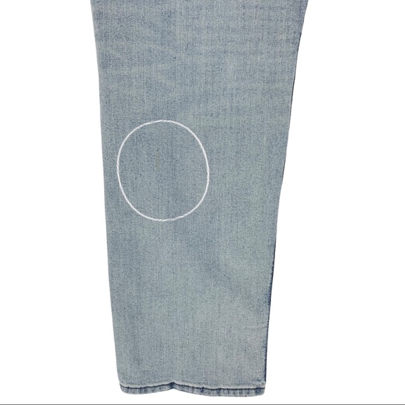 Levi’s 514 Light Blue Wash Straight Leg Jeans Size 33/30 - Picture 13 of 15